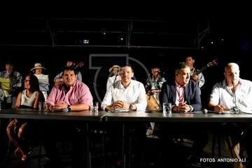 Pregón de las fiestas de Melenara (Foto Antonio Alí y Francisco Javier Santana)